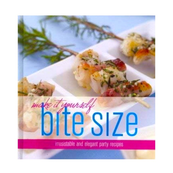 Bite Size Make It Yourself Hardcover Cookbook, with dust jacket - Picture 1 of 10